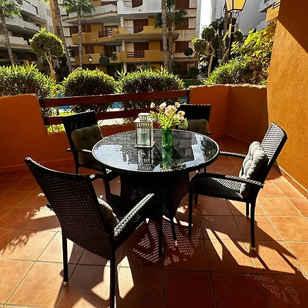 Ground Floor Punta Prima Looking At The Pool *