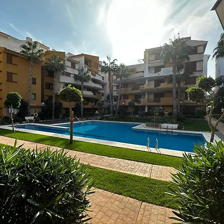 Ground Floor Punta Prima Looking At The Pool Apartment *
