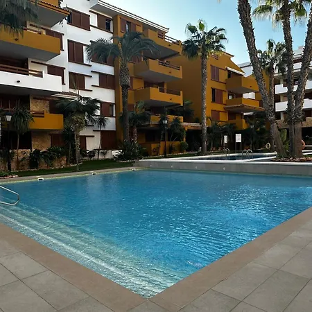 Ground Floor Punta Prima Looking At The Pool Apartment *